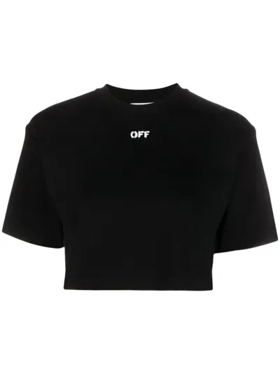 Off-white T-shirt Stampa In Multicolor