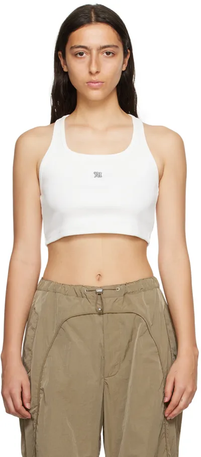 Misbhv Cropped Tank Top In White