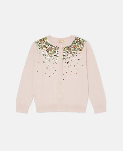 Stella Mccartney Confetti Cardigan In Pink