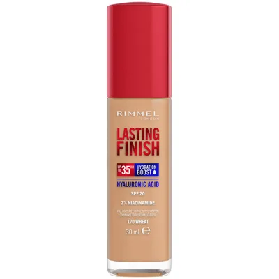 Rimmel Lasting Finish 35hr Foundation 30ml (various Shades) - 170 Wheat