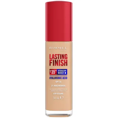 Rimmel Lasting Finish 35hr Foundation 30ml (various Shades) - 070 Sesame