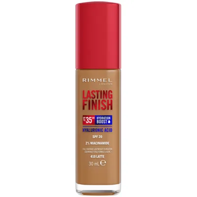 Rimmel Lasting Finish 35hr Foundation 30ml (various Shades) - 410 Latte