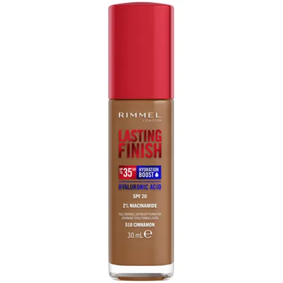 Rimmel Lasting Finish 35hr Foundation 30ml (various Shades) - 510 Cinnamon