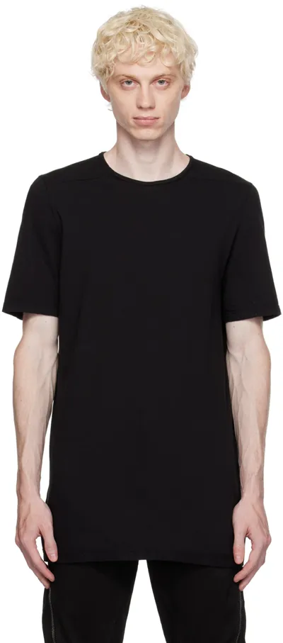 Rick Owens Drkshdw Black Level T-shirt In 09 Black