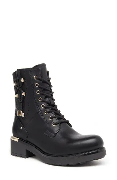 Nerogiardini Moto Bootie In Black