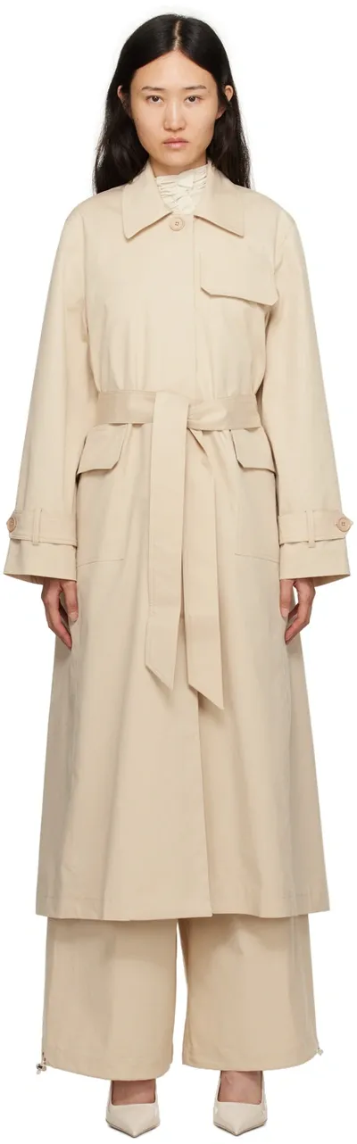 Beaufille Beige Hanson Trench Coat