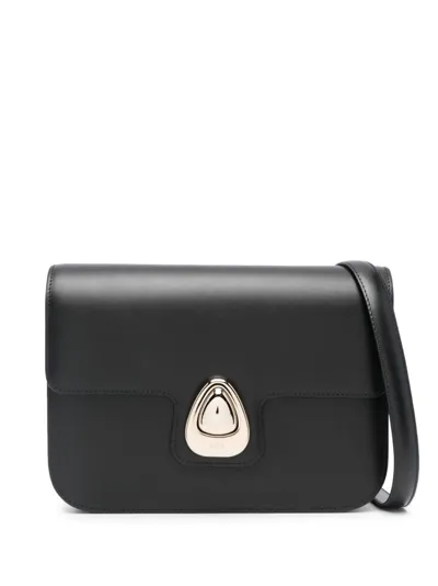 Apc Small Astra Shoulder Bag In Black