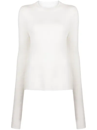 Low Classic Synthetic Fibers T-shirt In White