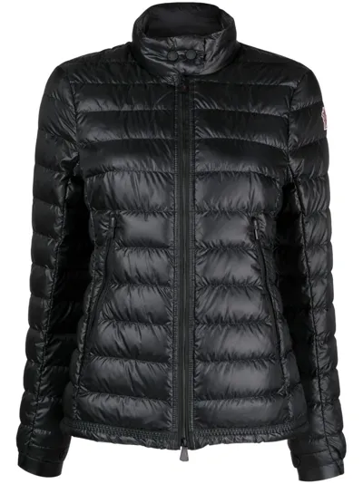 Moncler Walibi Short Down Jacket Black