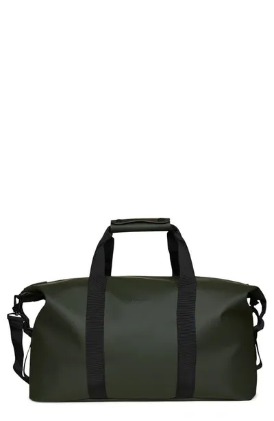 Rains Hilo Waterproof Weekend Bag In Green