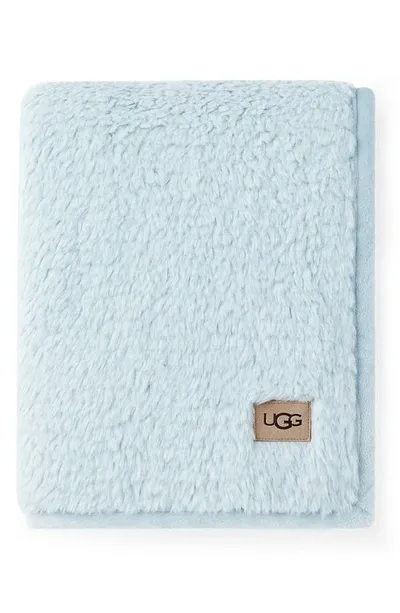 Ugg Kids' Blakely Baby Blanket In Sky Blue