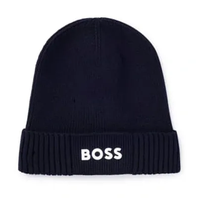 Hugo Boss Asic Beanie X Hat In Black 001