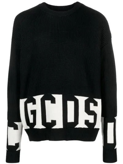 Gcds Sweaters In Nero