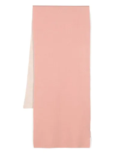 Fabiana Filippi Cable-knit Scarf In Pink