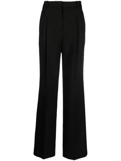 Hugo Black Pleated Trousers