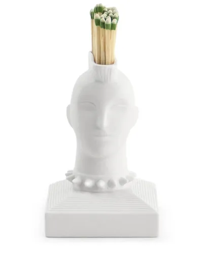 Jonathan Adler Mohawk Match Strike Figure In White