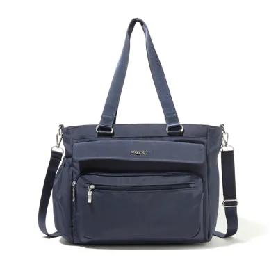 Baggallini Modern Laptop Tote In French Navy