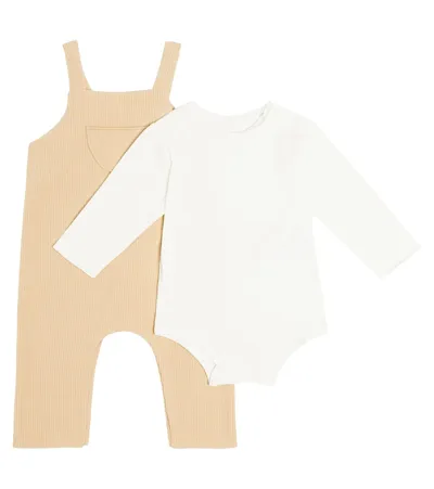 Il Gufo Baby Set Aus Body Und Latzhose In Multicoloured