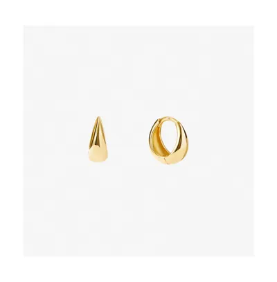 Ana Luisa Bold Huggie Hoops In Gold