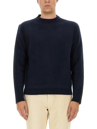 Zegna Wool Jersey. In Blue