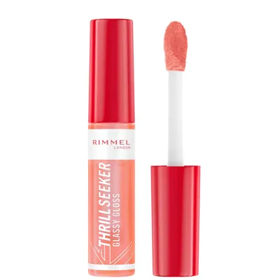 Rimmel London Thrill Seeker Glassy Lip Gloss 10ml (various Shades) - 250 Peachy Vibes