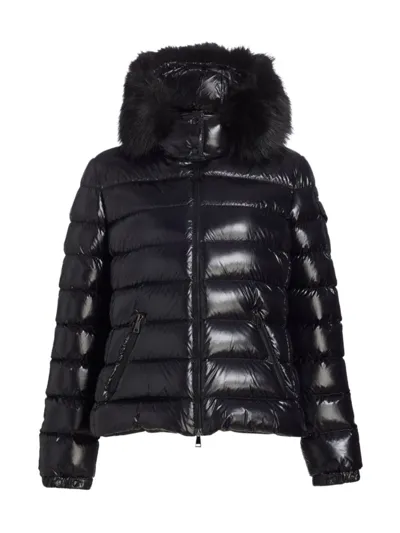 Moncler Badyf Puffer Coat In Black