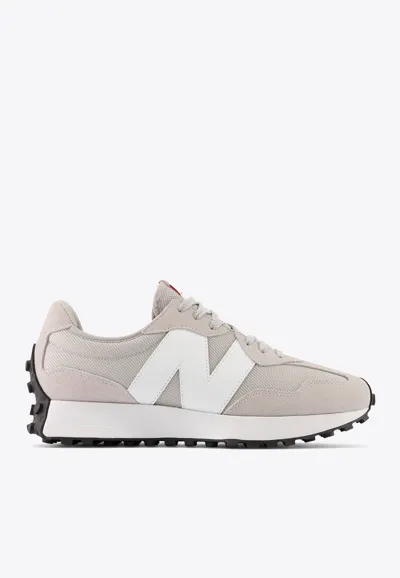 New Balance 327 Low-top Sneakers In Raincloud With White In Gray