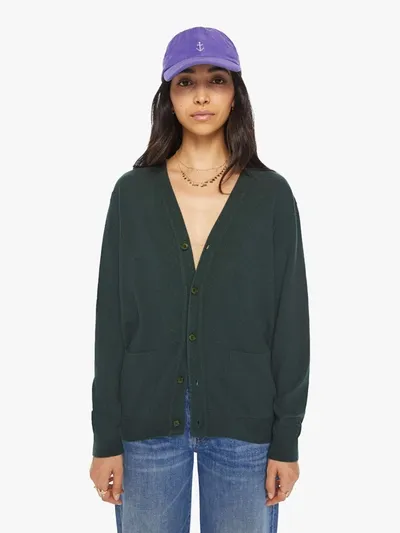 La Paz Almeida Cardigan Sweater In Green