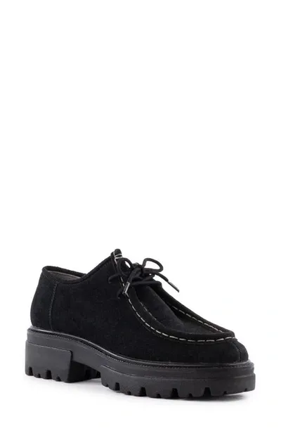 Seychelles Toronto Moc Toe Platform Shoe In Black