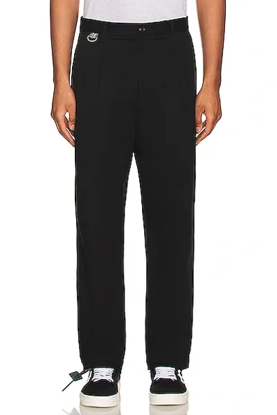 Double Rainbouu Paradise Pant In Contrast Black