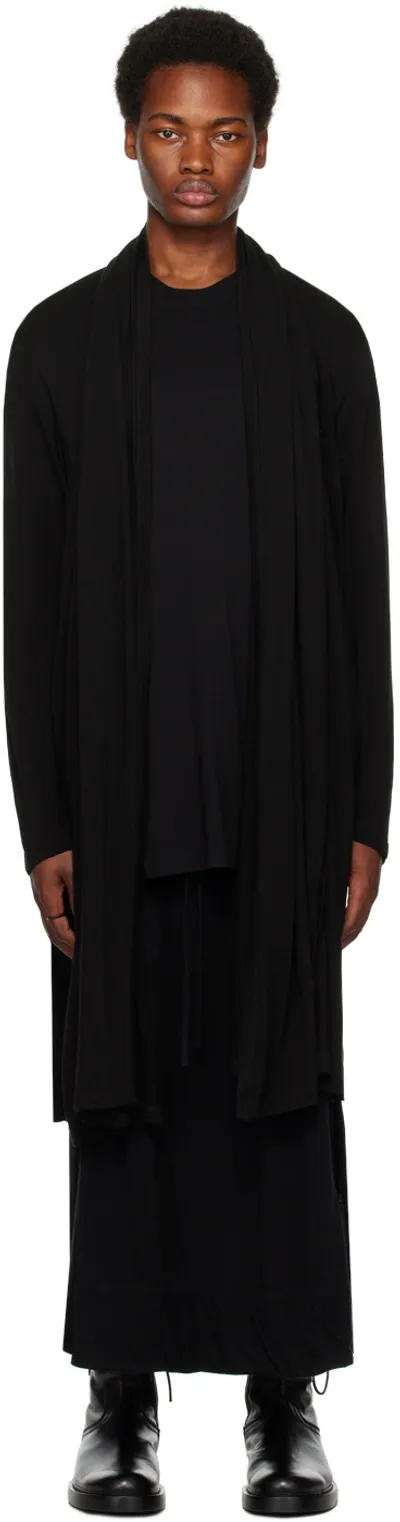 Julius Black Open Front Cardigan