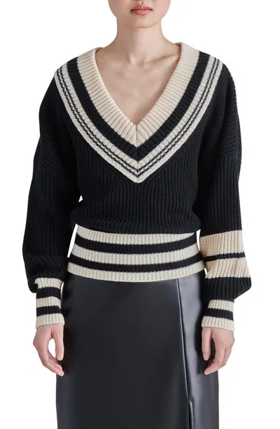 Steve Madden Jen Sweater In Black