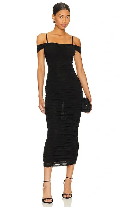 Nbd Raima Maxi Dress In Black