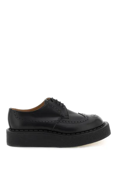 Comme Des Garçons Homme Deux Borgue Shoes In Black