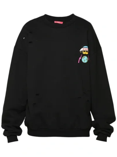 Members Of The Rage Crewneck Sweatshirt In Black