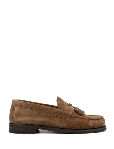 Brunello Cucinelli Moccasins In Brown