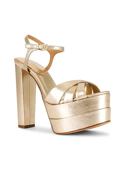 Schutz Keefa High Platform In Gold