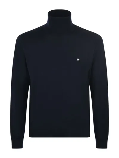 Manuel Ritz Sweaters Black In Blue