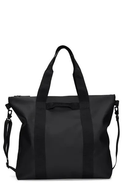 Rains Tote Bag In Black