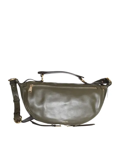 Lancel Medium Origami Crossbody Bag In Green