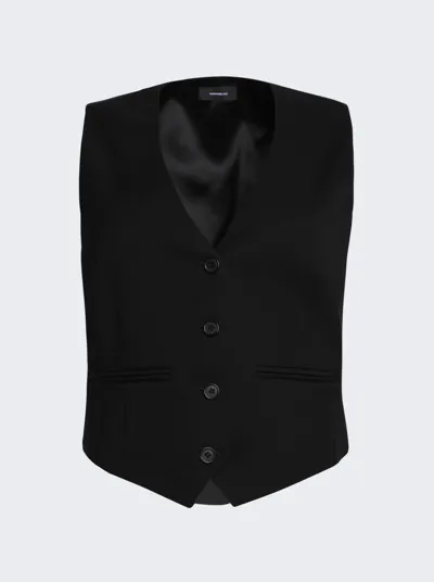 Wardrobe.nyc Waistcoat In Black