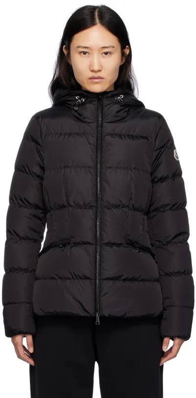 Moncler Avoce Down Jacket In Black