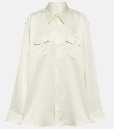 Ami Alexandre Mattiussi Overshirt In White