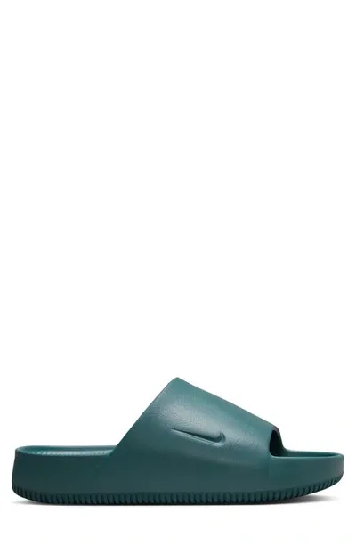 Nike Calm Slide Sandal In Green