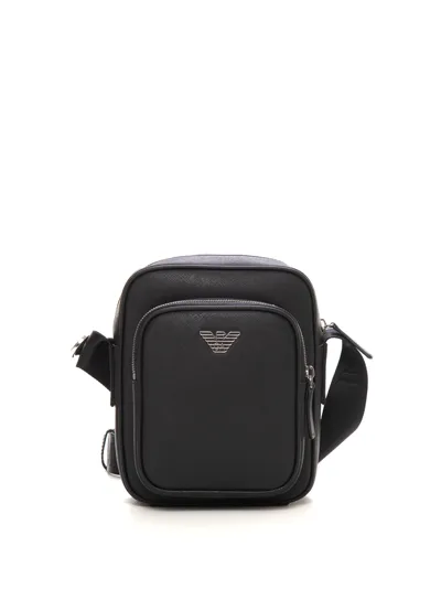 Emporio Armani Shoulder Bag In Black