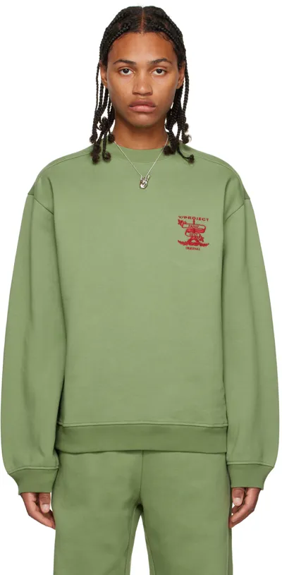 Y/project Man Green Sweatshirts