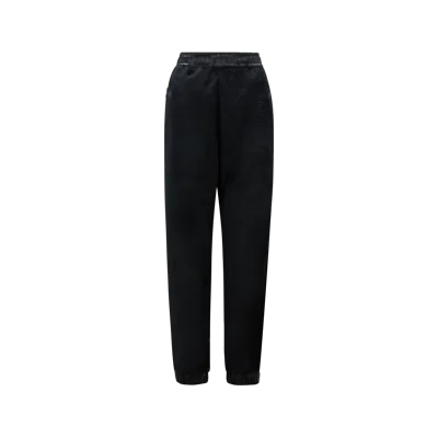 Moncler Fleece Trackpants, Women, Black, Size: S