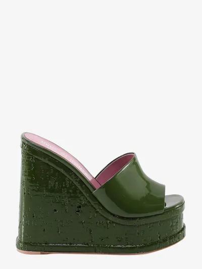 Haus Of Honey Sandals In Green