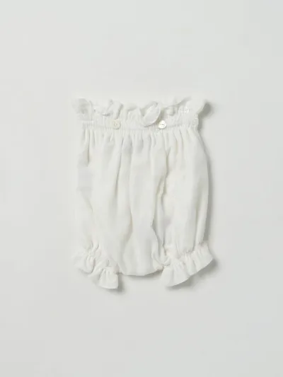 La Stupenderia Babies' Pants  Kids Color White