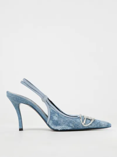 Prada D-venus 100mm Pumps In Blue